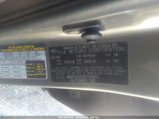 KNAFG528297221655 KIA Rondo Lx