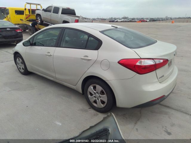 KNAFK4A63E5233778 KIA FORTE LX