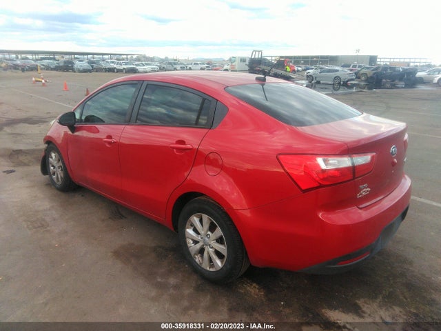2013 KIA RIO EX VIN: KNADN4A30D6247294