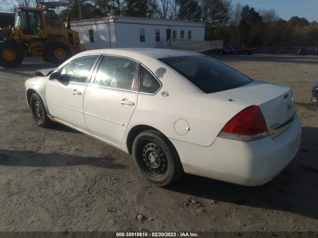 2006 CHEVROLET IMPALA POLICE PKG POLICE PKG 9C1 VIN: 2G1WS551X69408788