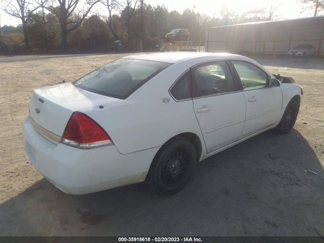 2006 CHEVROLET IMPALA POLICE PKG POLICE PKG 9C1 VIN: 2G1WS551X69408788