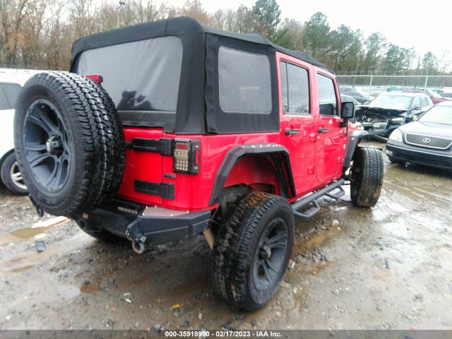 2011 JEEP WRANGLER UNLIMITED RUBICON VIN: 1J4HA6H11BL608458