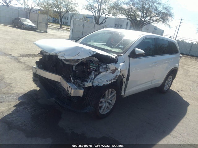 2016 TOYOTA HIGHLANDER LE VIN: 5TDZARFH4GS022600