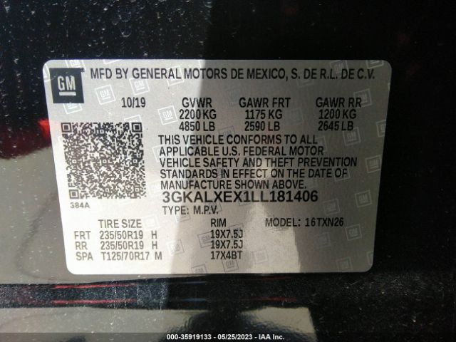 3GKALXEX1LL181406 GMC Terrain Denali