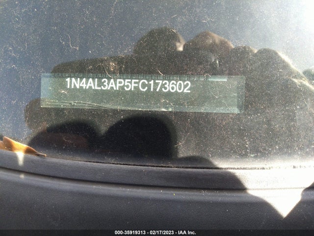 Nissan Altima 2.5 Sv 2015 1N4AL3AP5FC173602 Image 10