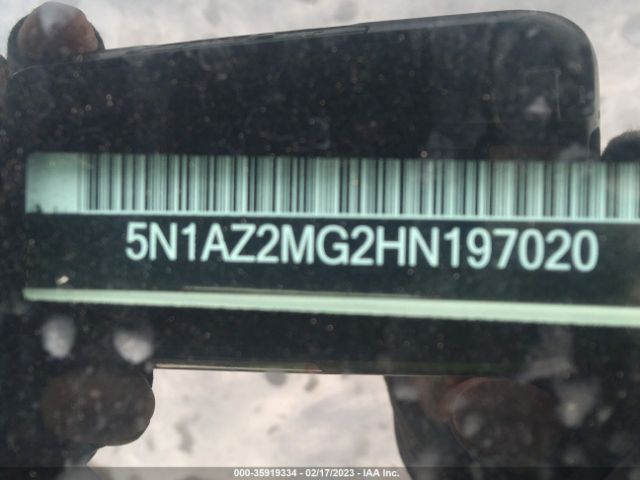 5N1AZ2MG2HN197020 Nissan MURANO S