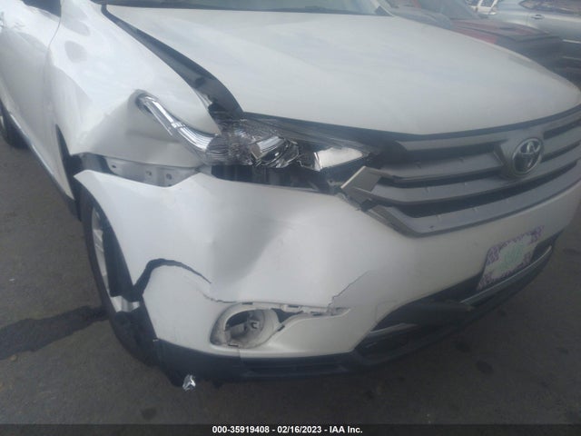 2013 TOYOTA HIGHLANDER VIN: 5TDZK3EH5DS112992