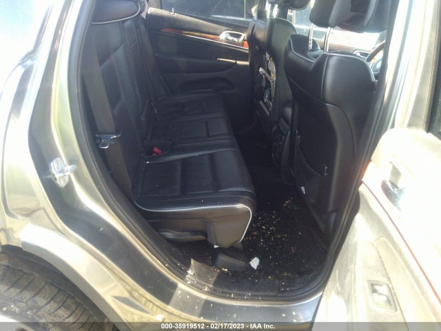 2013 JEEP GRAND CHEROKEE OVERLAND VIN: 1C4RJFCT5DC543328