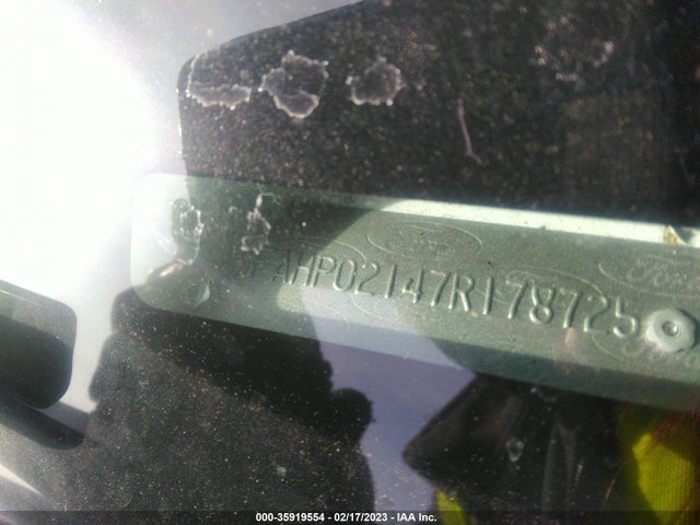 2007 FORD FUSION SEL VIN: 3FAHP02147R178725
