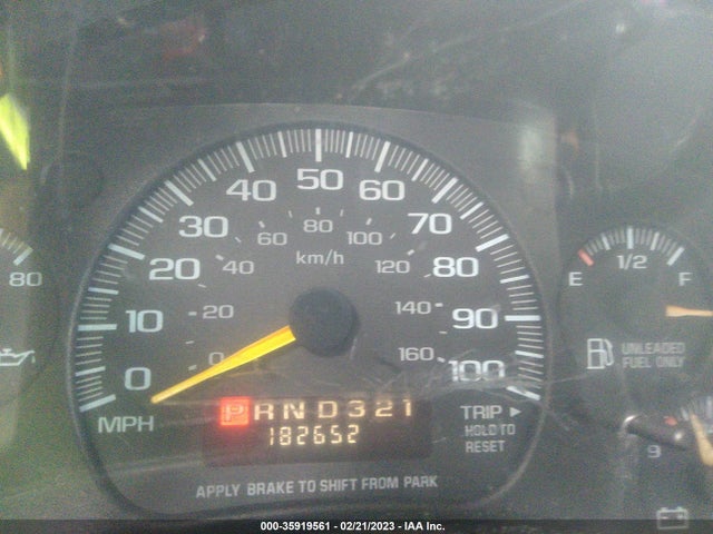 1996 CHEVROLET G20 VIN: 1GCGG25R4T1037824