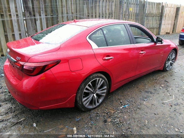 2022 Infiniti Q50, VIN: JN1EV7CR9NM340552