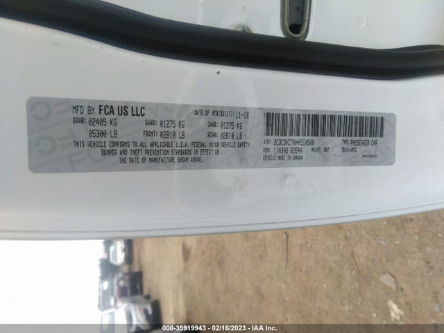 Dodge CHARGER R/T 2017 2C3CDXCT0HH510506 Image 9