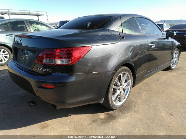2010 LEXUS IS 250C VIN: JTHFF2C2XA2501175