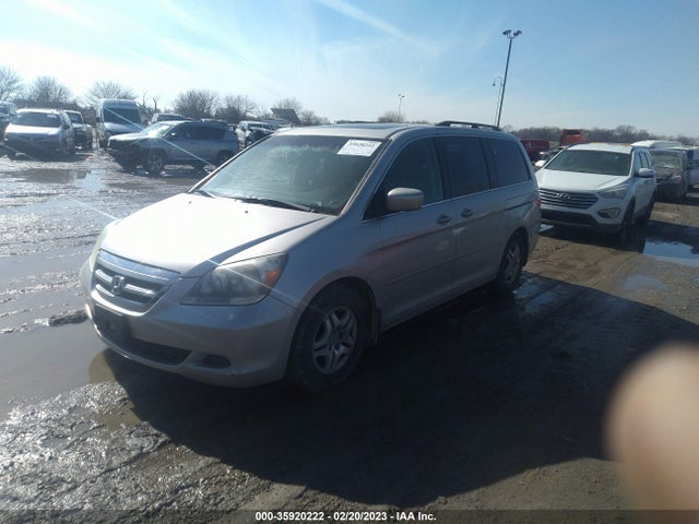 2007 HONDA ODYSSEY EX-L VIN: 5FNRL38717B109449