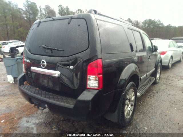 2010 NISSAN PATHFINDER LE VIN: 5N1AR1NB1AC614125