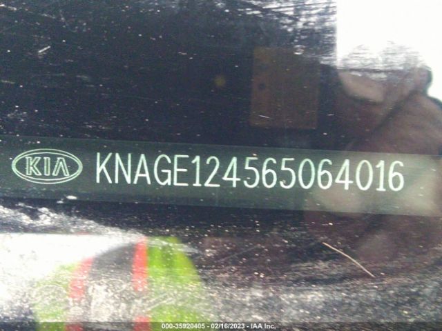 KNAGE124565064016 KIA Optima Lx/ex