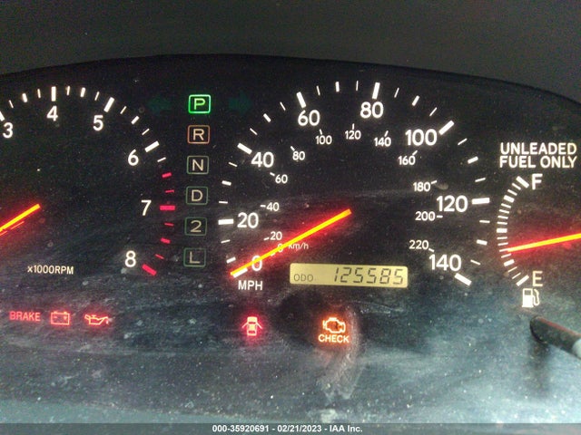 JT8BF28G1X0214217 Lexus ES 300 LUXURY SPORT SDN