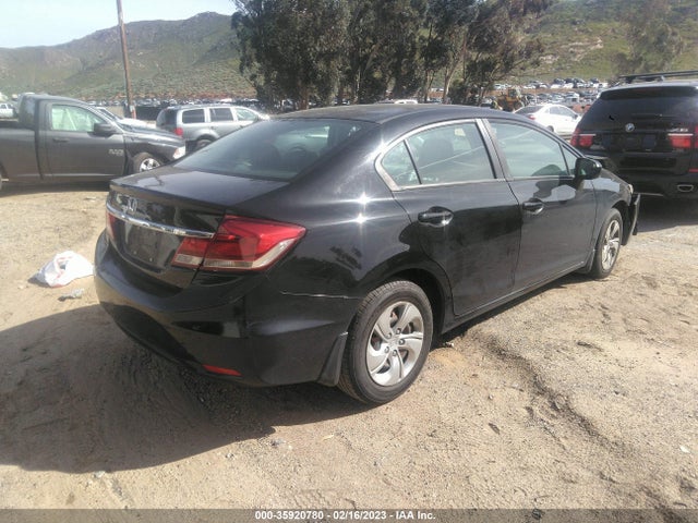 Honda Civic Sedan Lx 2015 2HGFB2F54FH551556 Image 4