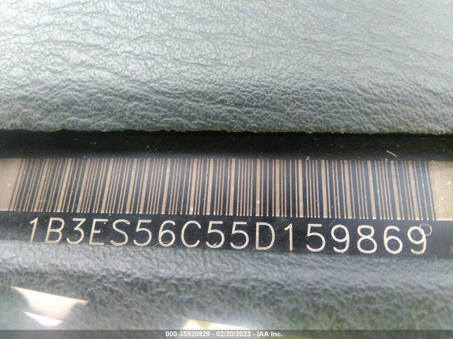 Dodge NEON SXT 2005 1B3ES56C55D159869 Image 10