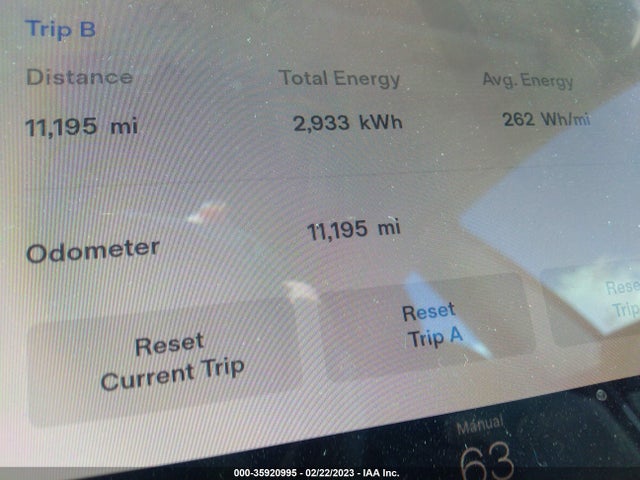 Tesla Model 3 Long Range 2022 5YJ3E1EB9NF233902 Image 8