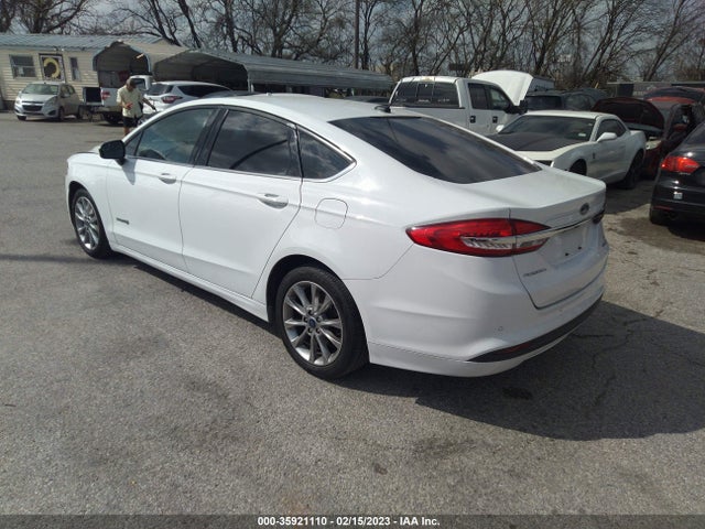 2017 FORD FUSION HYBRID SE VIN: 3FA6P0LU7HR344530