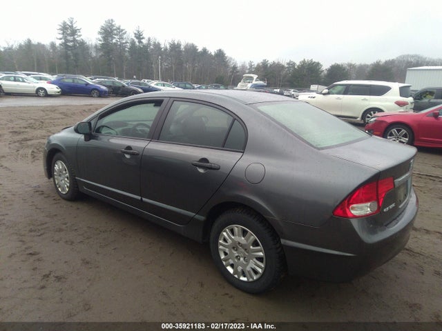 2010 HONDA CIVIC SDN DX-VP VIN: 2HGFA1F39AH538189