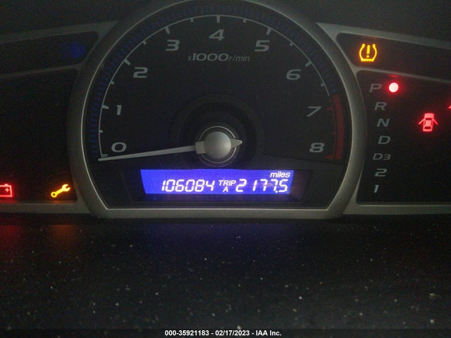 2010 HONDA CIVIC SDN DX-VP VIN: 2HGFA1F39AH538189