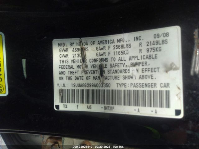 19UUA86299A003350 Acura TL