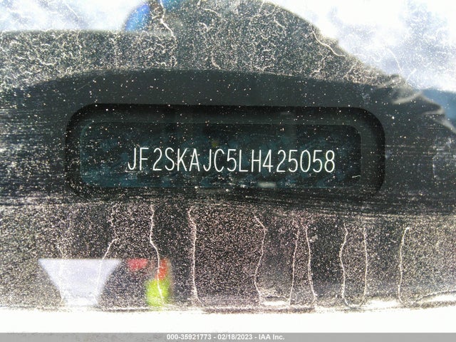 2020 Subaru Forester, VIN: JF2SKAJC5LH425058