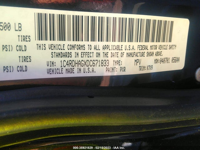 Dodge Durango Sxt 2013 1C4RDHAGXDC671833 Image 9