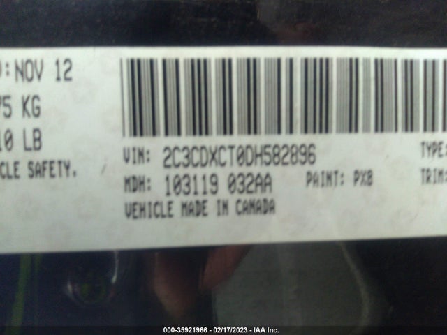 Dodge Charger Rt 2013 2C3CDXCT0DH582896 Image 10