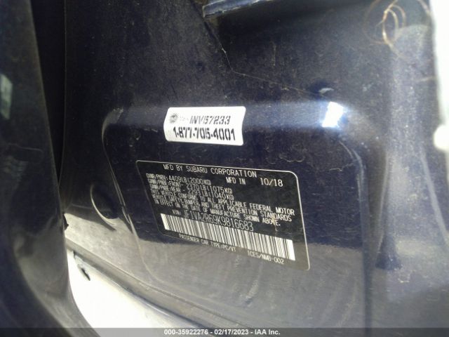 JF1VA2R69K9816683 Subaru Wrx Sti