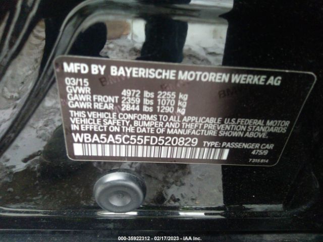 WBA5A5C55FD520829 BMW 5 Series 528i