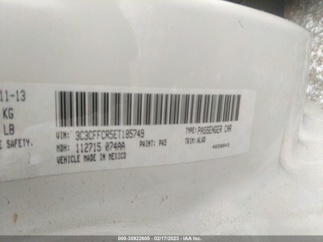 2014 Fiat 500, VIN: 3C3CFFCR5ET185749