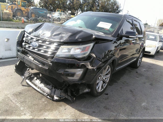 2016 FORD EXPLORER LIMITED VIN: 1FM5K7F89GGC50193