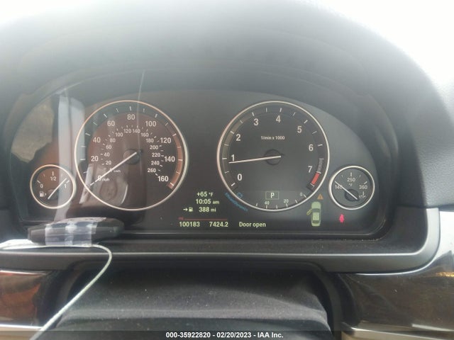 2014 BMW 5 SERIES 535I VIN: WBA5B1C58ED477575
