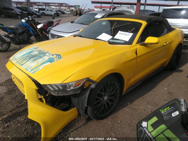 2016 FORD MUSTANG V6 VIN: 1FATP8EM5G5318301