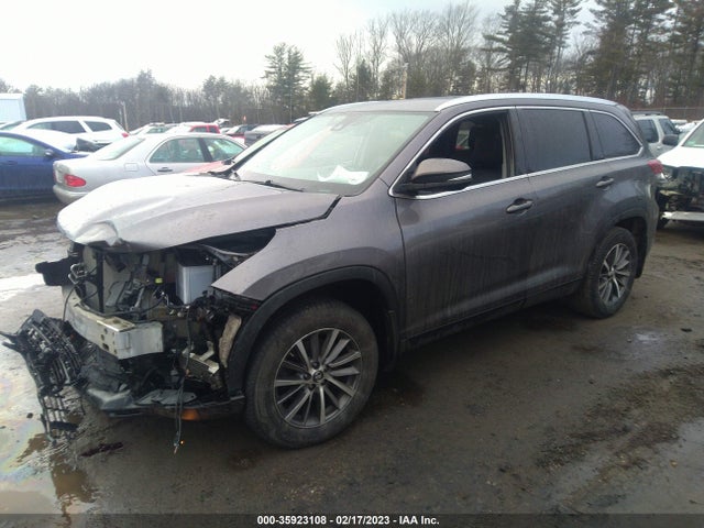 Toyota Highlander Se/xle 2019 5TDJZRFH2KS575003 Image 2