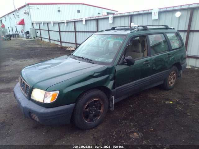 2002 SUBARU FORESTER L VIN: JF1SF63592H723521