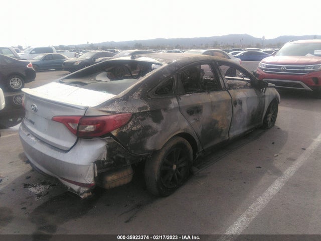 Hyundai Sonata 2.4l Se 2015 5NPE24AF4FH050440 Image 4