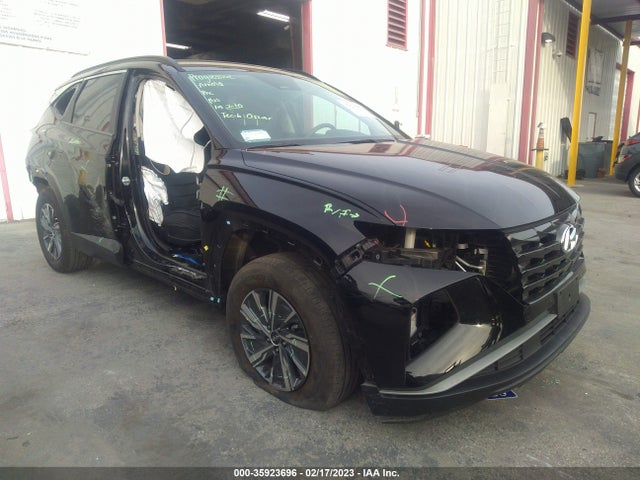 Hyundai Tucson Hybrid Blue 2022 KM8JBCA10NU030084 Image 1