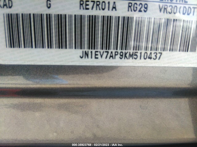 2019 Infiniti Q50, VIN: JN1EV7AP9KM510437