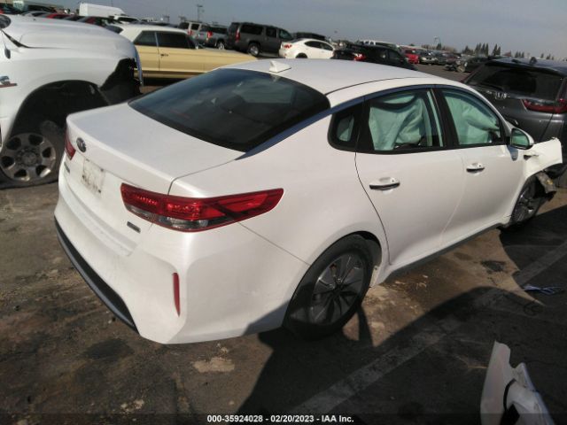 KNAGT4LE3H5017410 KIA Optima Hybrid Base