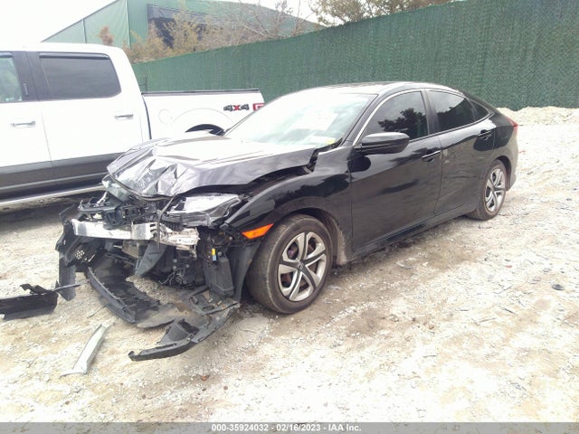 Honda Civic Sedan Lx 2017 2HGFC2F55HH576191 Image 2