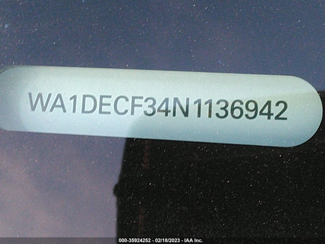 WA1DECF34N1136942 Audi Q3 S Line Premium