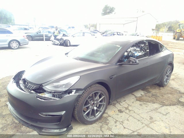 Tesla Model 3 Long Range 2021 5YJ3E1EB7MF929186 Image 2