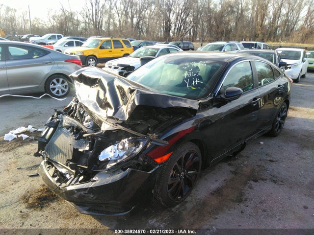 2020 HONDA CIVIC SEDAN SPORT VIN: 2HGFC2E86LH509863
