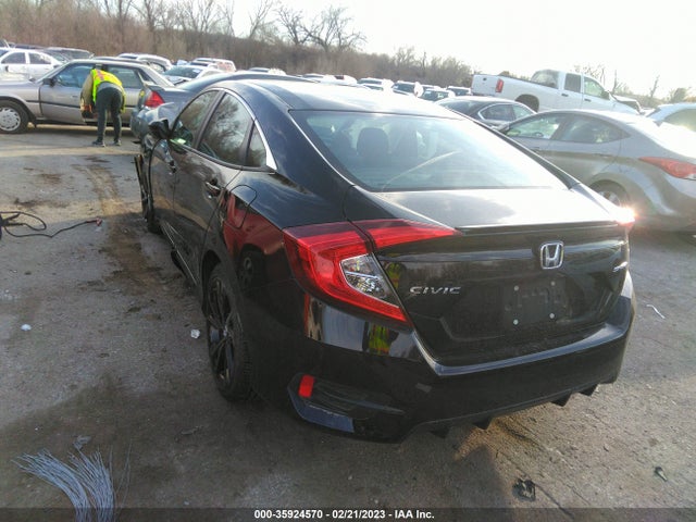 2020 HONDA CIVIC SEDAN SPORT VIN: 2HGFC2E86LH509863