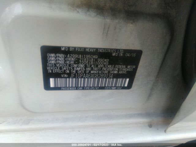 JF1GPAA6XG8289134 Subaru Impreza Wagon 2.0i