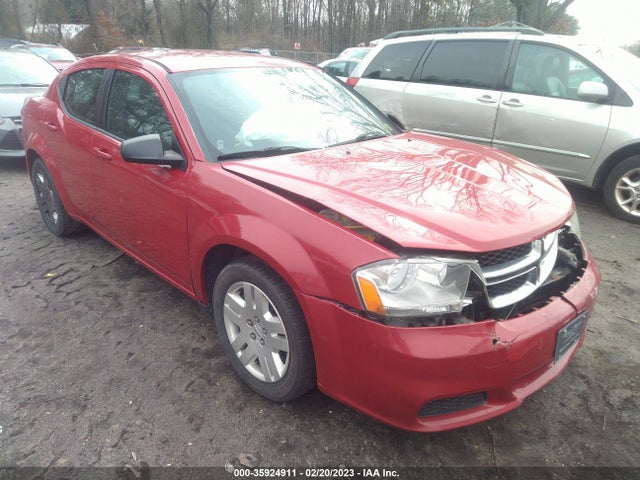 2013 DODGE AVENGER SE VIN: 1C3CDZAB7DN554901
